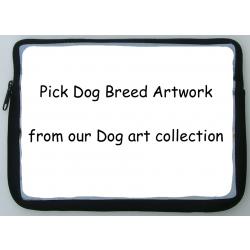 All Breed - Pick Dog Breed Artwork - Netbook Sleeve