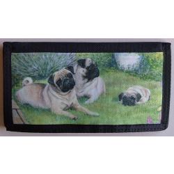 Pug Picture Checkbook Cover #3