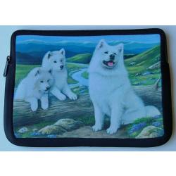 Samoyed Picture Netbook Sleeve #2