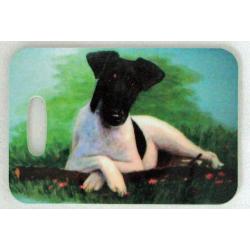 Smooth Fox 1 luggage tag