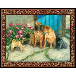 Shar Pei 1 Single Tapestry Placemat