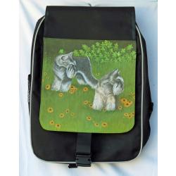 Schnauzer 4 backpack-front