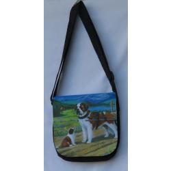 St Bernard 3A Small Messenger Bag St Bernard 3A small messenger bag - front