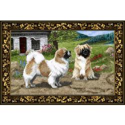 Tibetan Spaniel Tapestry Placemat #1 Single