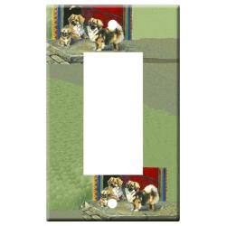 Tibetan spaniel 3a rocker