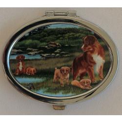 Toller 1 Oval Compact Mirror Toller 1 compact