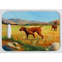 Vizsla 3 luggage tag