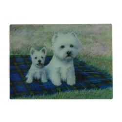 Westie cutting board 1