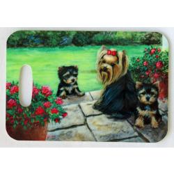 Yorkie 4 luggage tag