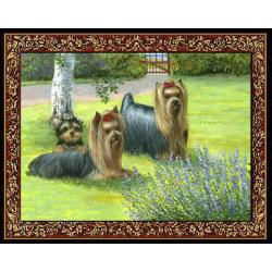 Yorkshire Terrier 2 Single Tapestry Placemat